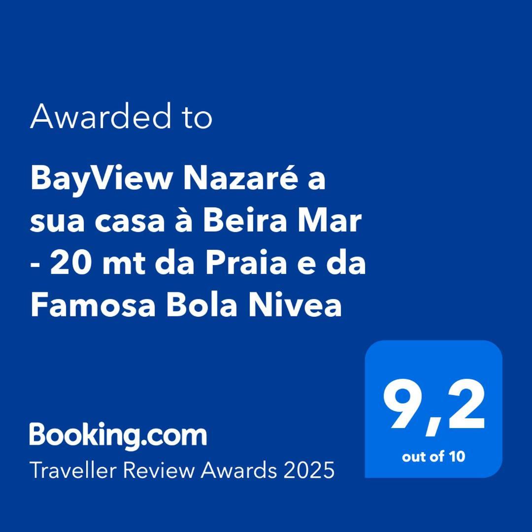Bayview Nazare A Sua Casa A Beira Mar - 20 Mt Da Praia E Da Famosa Bola Nivea Ngoại thất bức ảnh